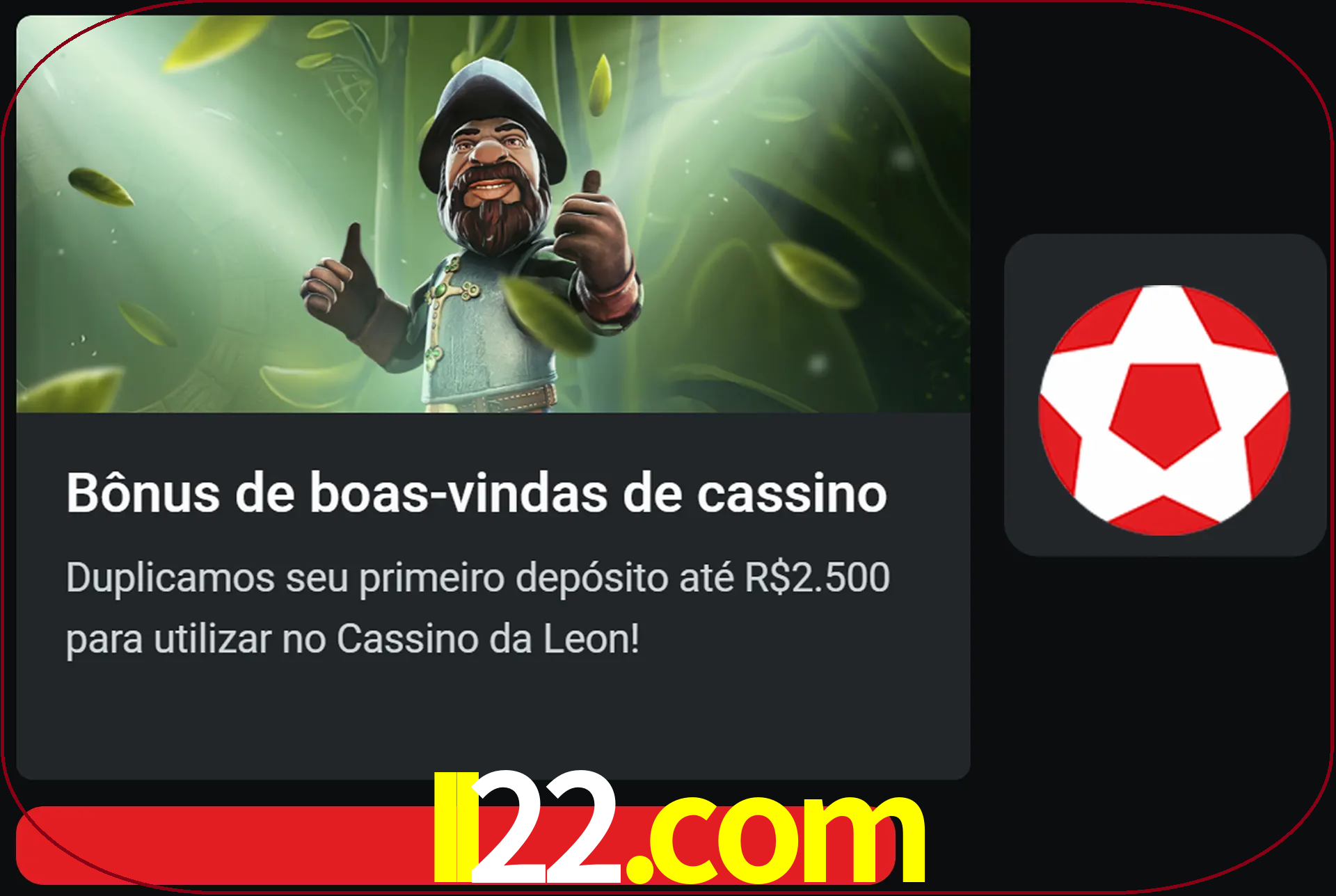 Receba seu dinheiro do bônus de boas-vindas após o primeiro depósito.